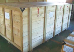 大型密閉梱包木箱